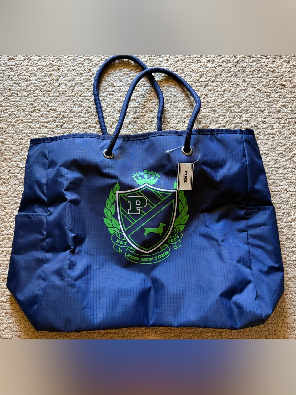 PINK Victoria's Secret Navy Tote